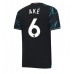 Manchester City Nathan Ake #6 Tredjedrakt 2023-24 Korte ermer